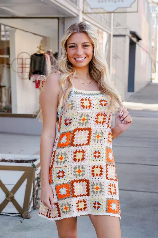 Beach Bum Crochet Dress