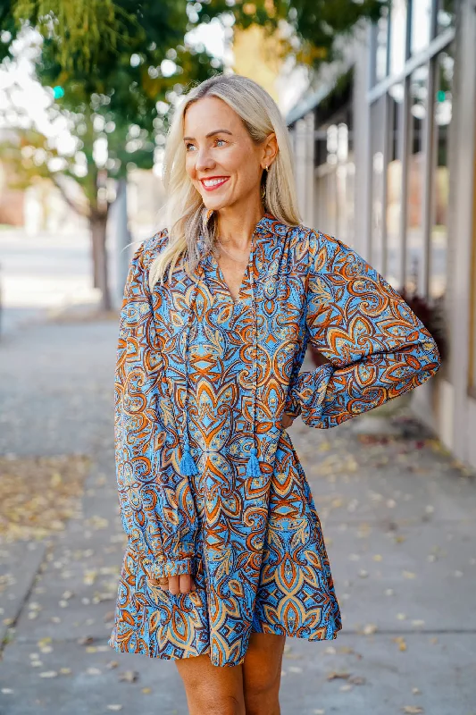 Carrie Tassel Tie Dress