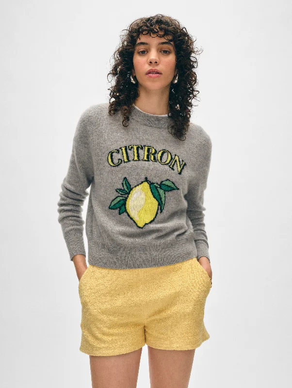 Cashmere Citron Crewneck