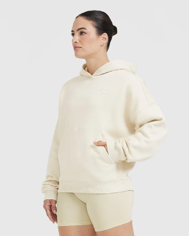 All Day Est 2020 Oversized Hoodie | Vanilla