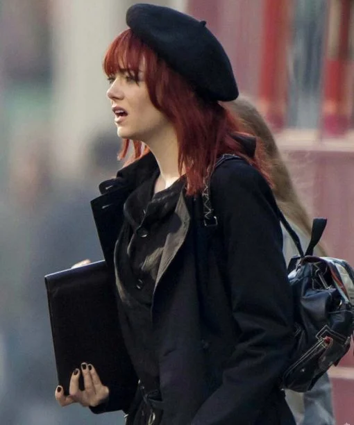 Cruella Emma Stone Black Coat