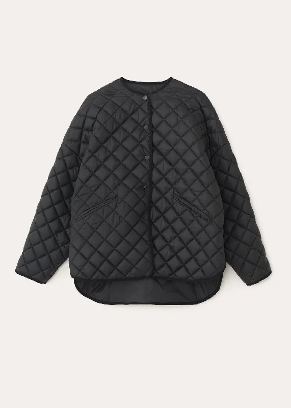 Quilted jacket black