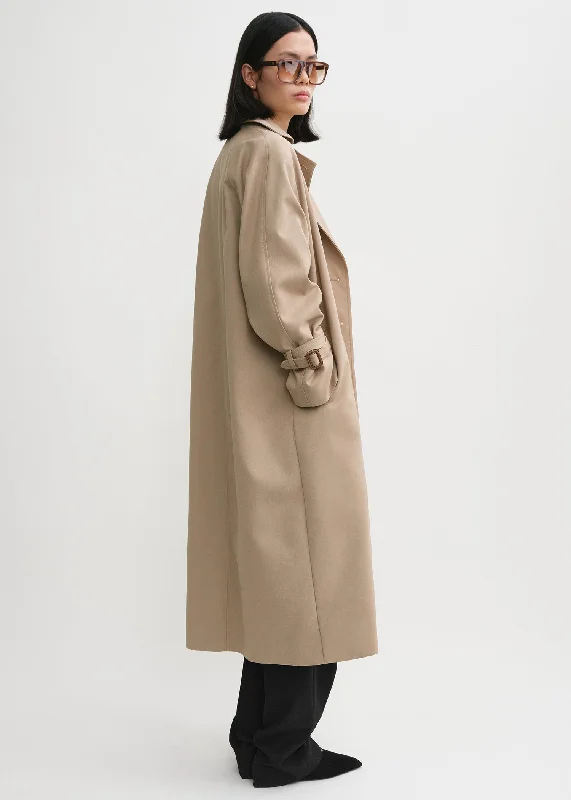 Signature trench khaki