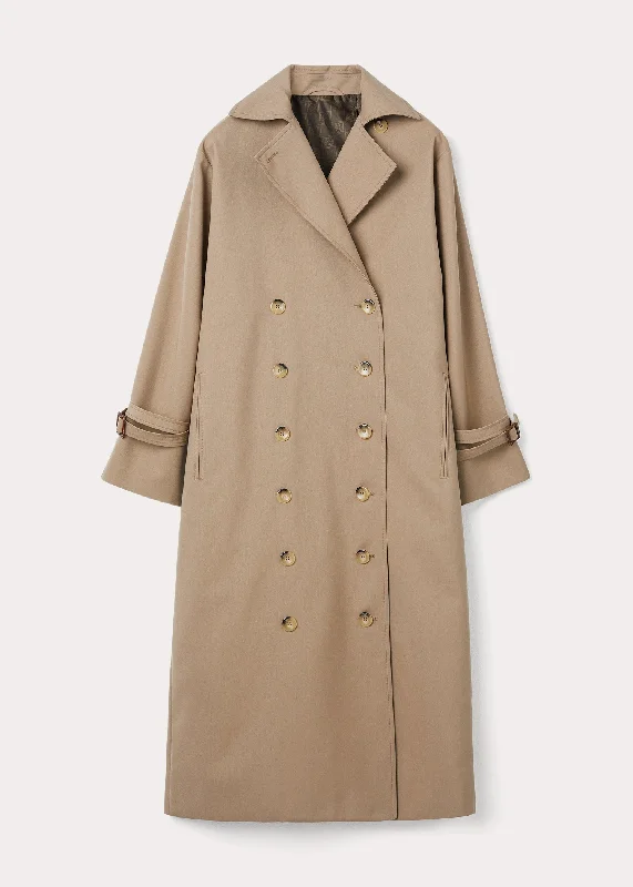 Signature trench khaki