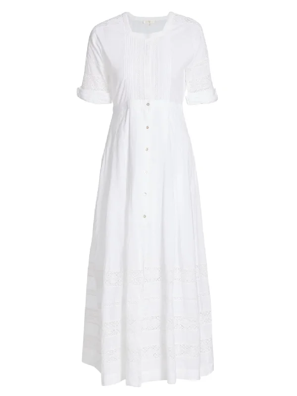 Edie Dress White