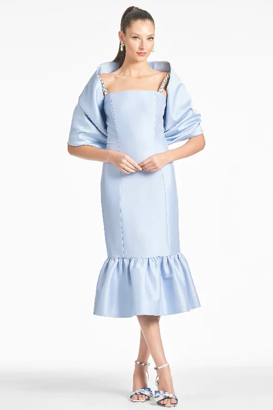 Elise Dress - Glacial Blue