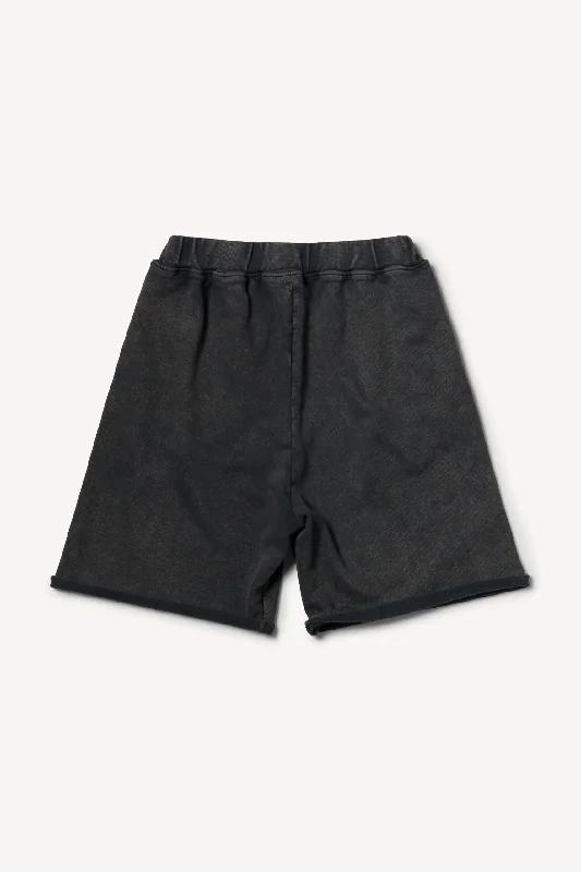 Aries Arise Aged Hardcore Sweatshort - Black