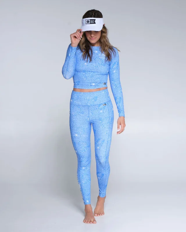 Find Refuge Legging - Bahama Blue