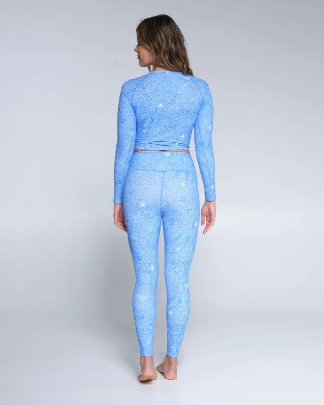 Find Refuge Legging - Bahama Blue