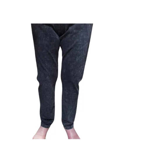 Jess & Jane M31 Black Mineral wash Pants  Womens