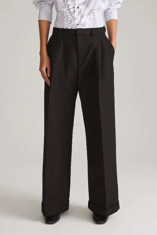 Loose Pleated Trousers