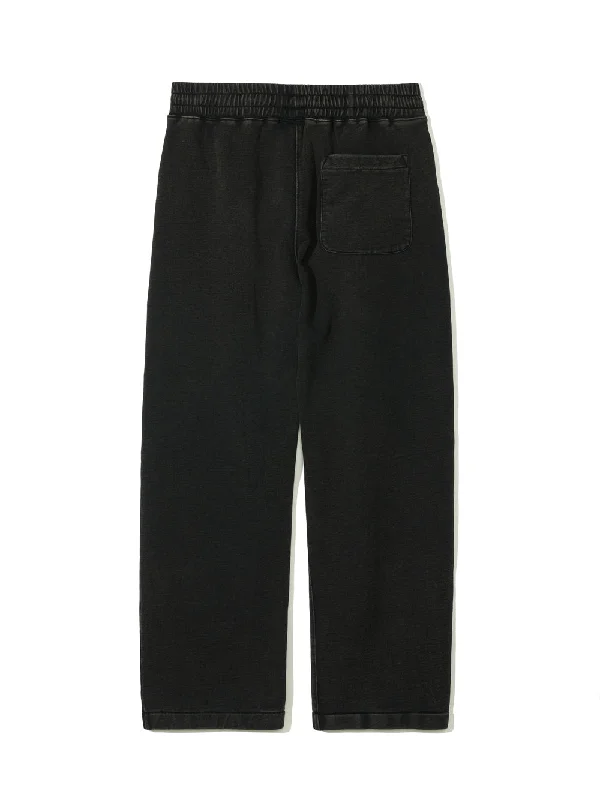 Partimento Washed Sweat Pants - Black