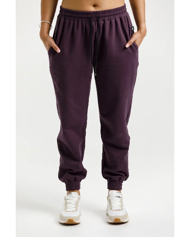 Rose Road Parker Pant - Plum