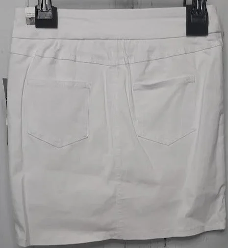 Skort-Pull On 4Pocket White Women's M9001W