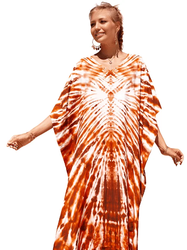 Burnt Orange Tie Dye