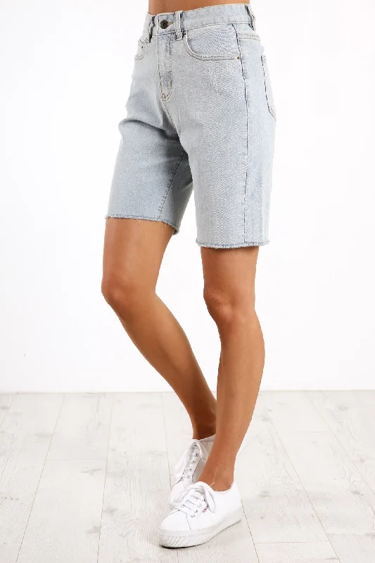 Cassie Denim Short Light Blue