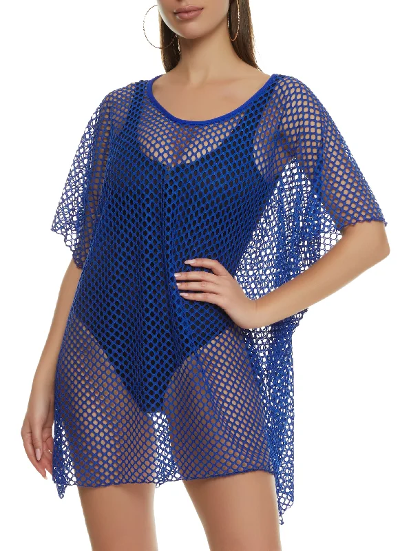 Fishnet Swim Cover Up