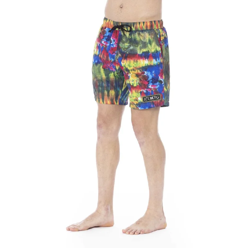 Multicolor Polyester Swimwear