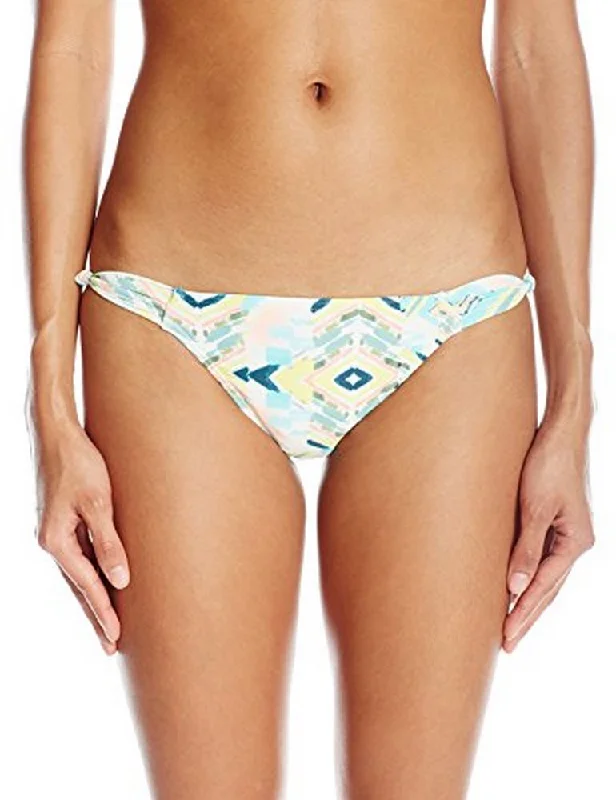 O'Neill Women's Cabo Knotted Tab Side Bikini Bottom, Sea Pea, X-Large