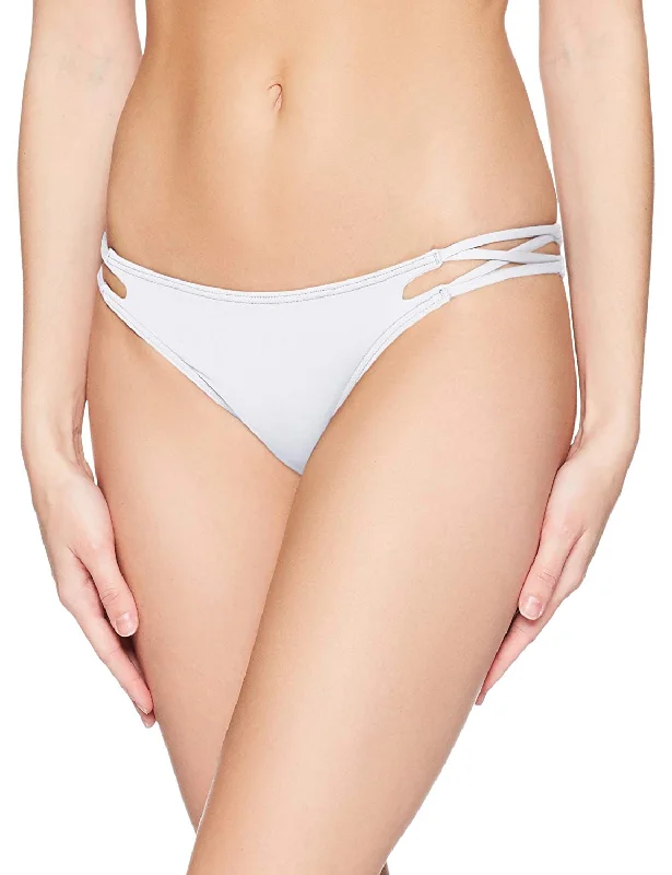 O'Neill Women's Salt Water Crisscross Bikini Bottoms, White, XL