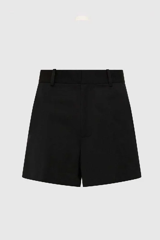 TAILORED SHORTS-BLACK