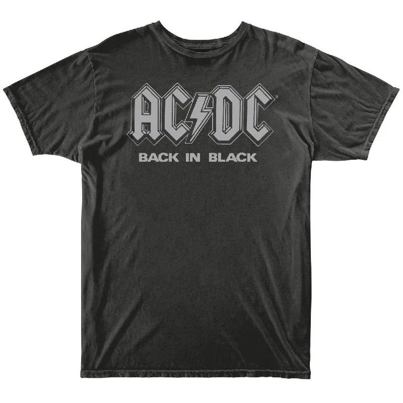 AC/DC Tee Back In Black (Vintage Black)