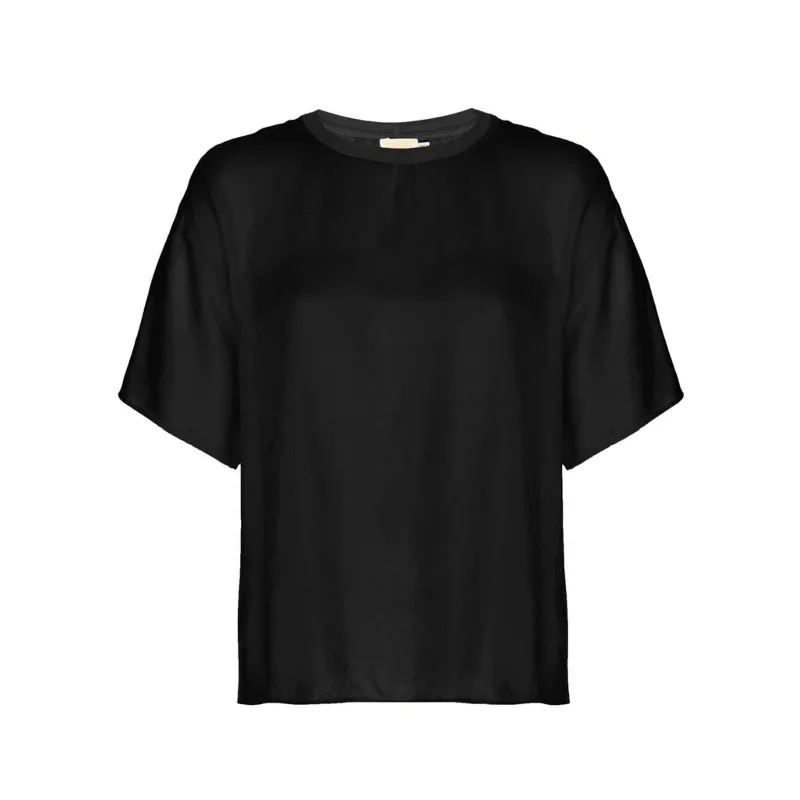 Allison Oversized Tee (Black)