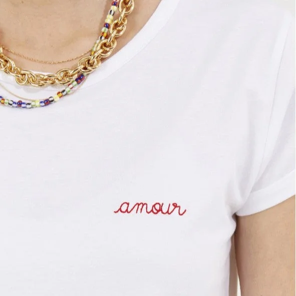 ""Amour"" Classic Tee (White)