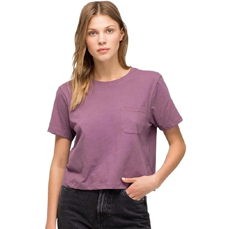 Boxy Crop Tee (Lilac)