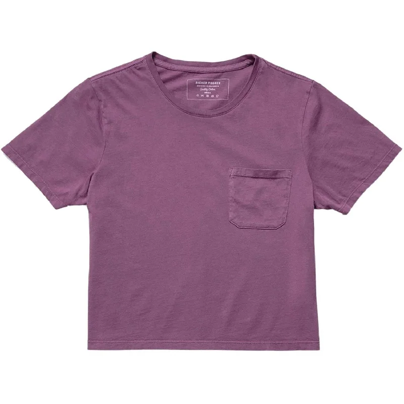 Boxy Crop Tee (Lilac)