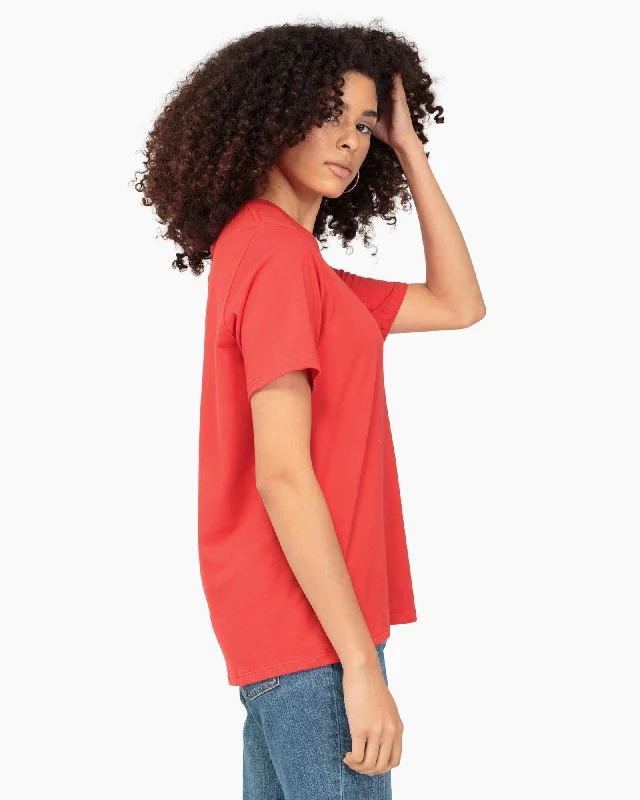 Crew Pocket Tee (Red)