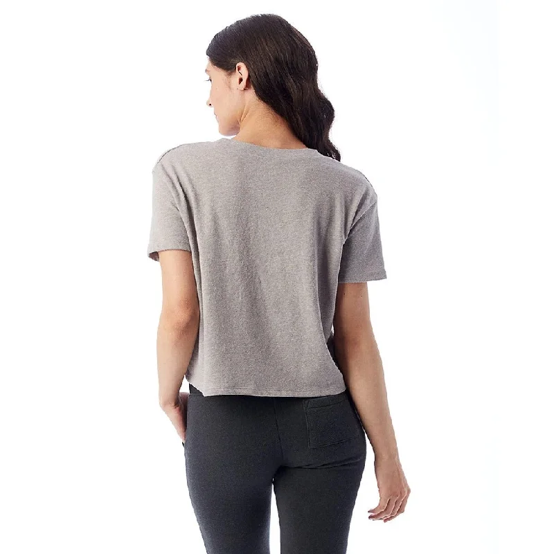 Headliner Cropped Tee (Smoke Grey)