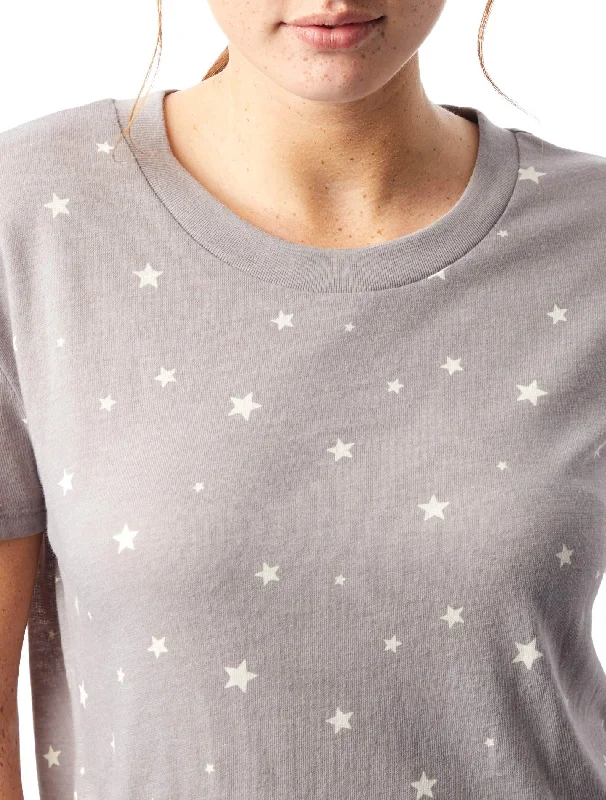 Headliner Vintage Crop Tee (Grey)