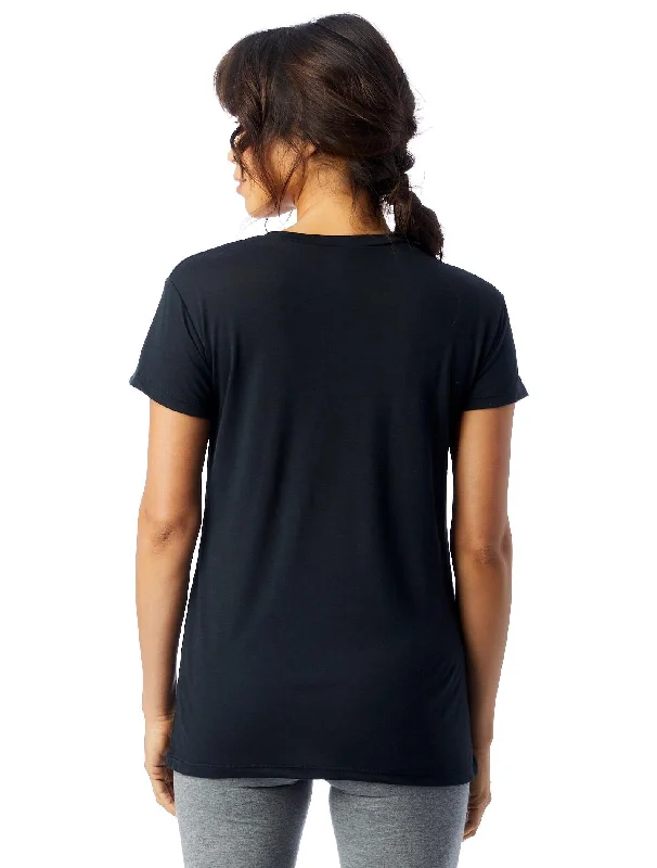 Kimber Slinky Jersey T-Shirt (Black)