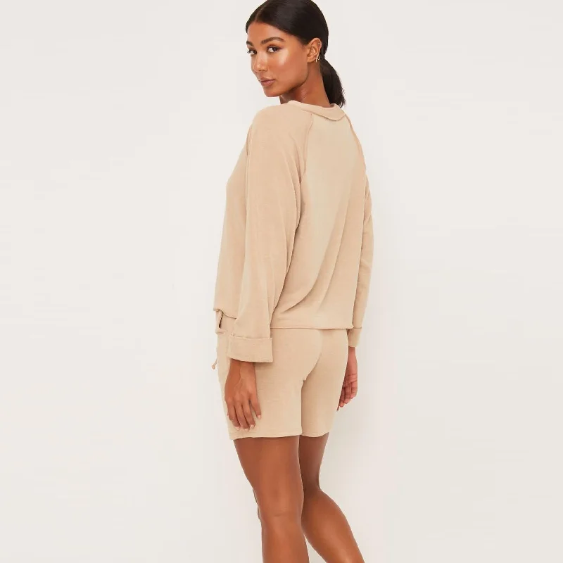 Long Sleeve Top (Cuban Sand)