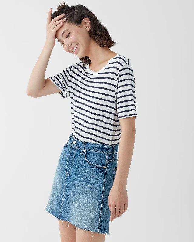 The Striped Boyfriend Tee