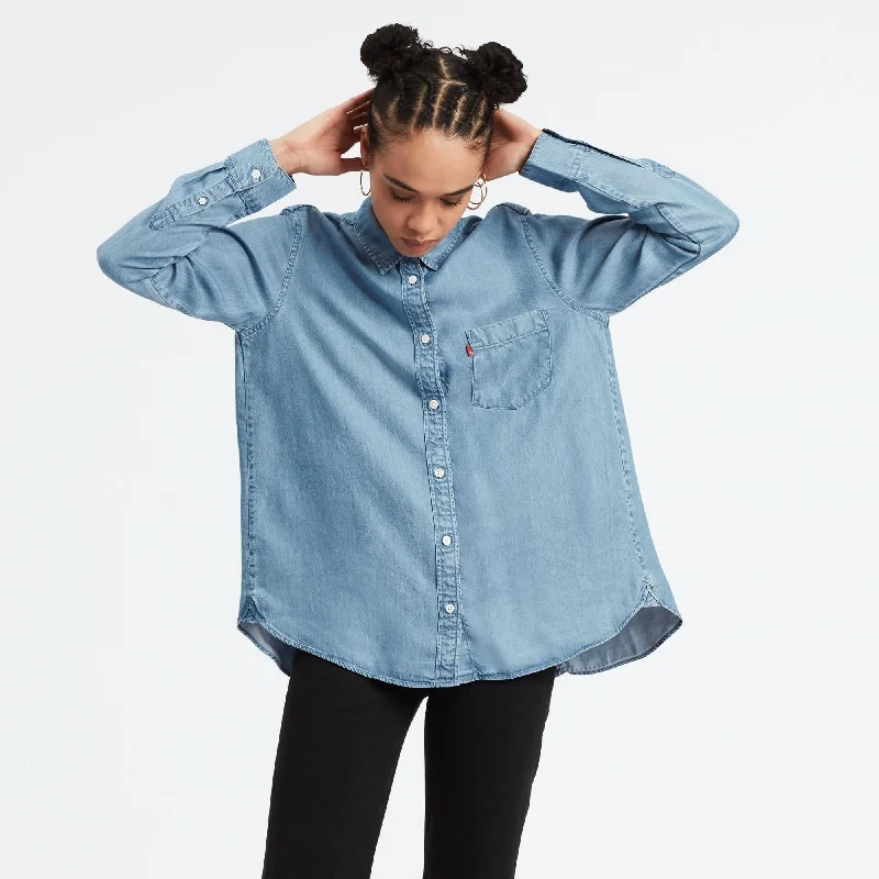 Ultimate Boyfriend Button Back Shirt