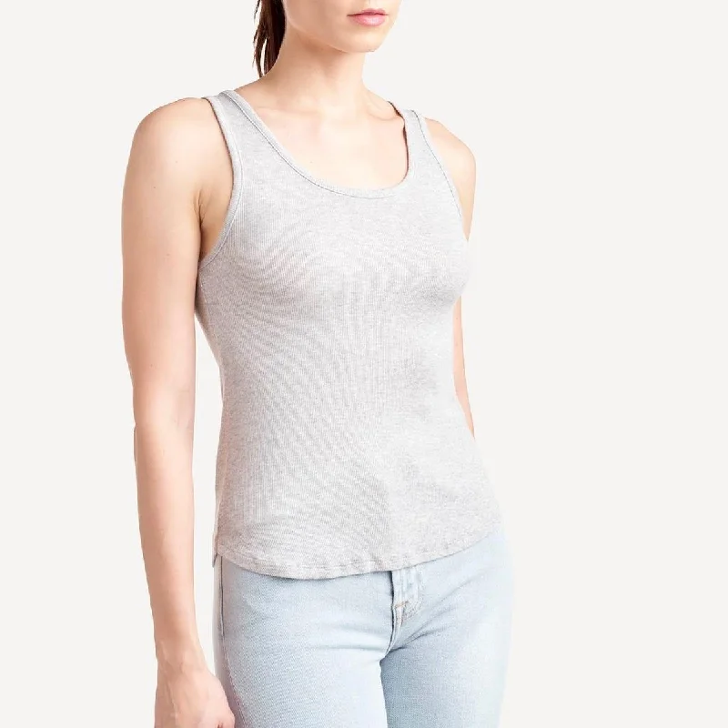 Zuma Rib Tank (Heather Grey)