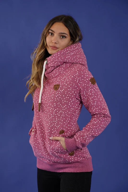 Artemis Minidots Cassis Hoodie