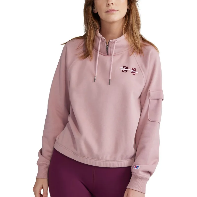 Champion Womens Campus Fleece 1/4 Zip Sweatshirt