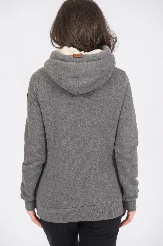 Earhart Dark Heather Grey Hoodie