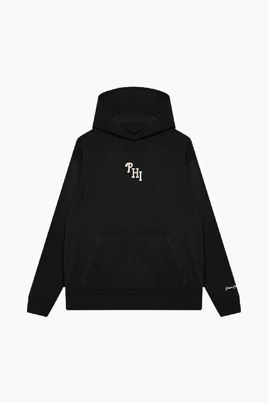 Philadelphia Phillies Heavyweight Hoodie - Black