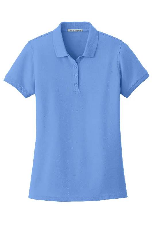 Port Authority Womens Core Classic Short Sleeve Polo Shirt - Carolina Blue