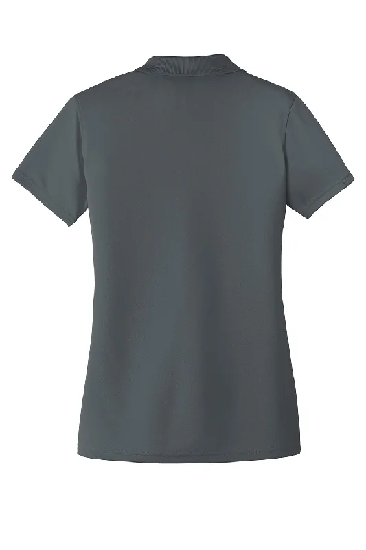 Port Authority Womens Dry Zone Moisture Wicking Short Sleeve Polo Shirt - Graphite Grey