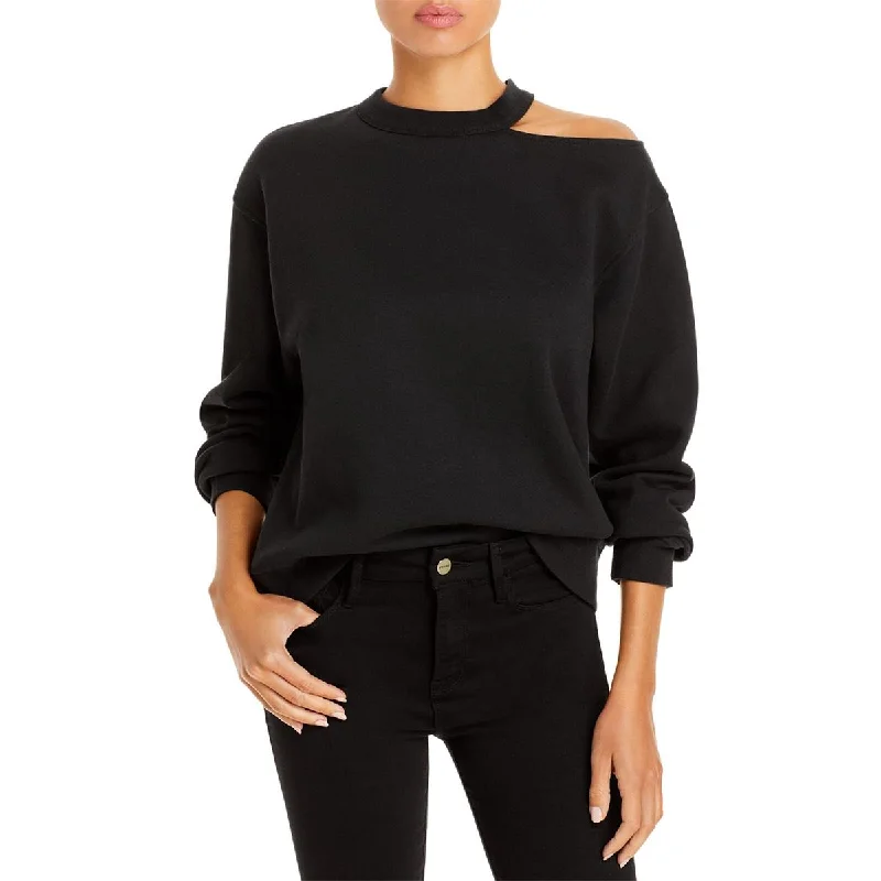 Rails Womens Quincy Crewneck Cutout Sweatshirt