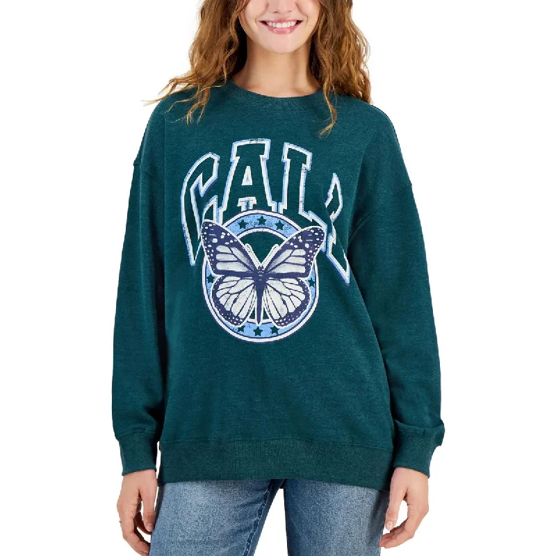 Rebellious One Womens Juniors Comfy Cozy Sweatshirt