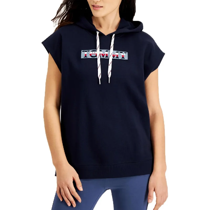 Tommy Hilfiger Womens Tunic Sweatshirt Hoodie