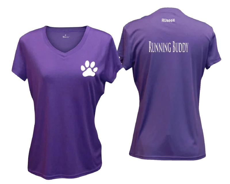 Women's Reflective Short Sleeve Shirt - Running Buddy