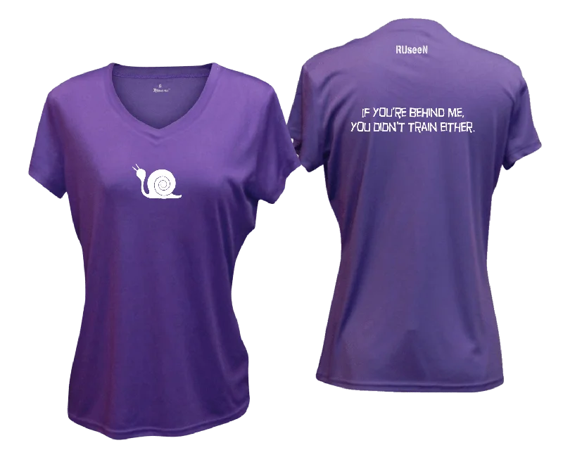 Women's Reflective Short Sleeve Shirt - Didn't Train